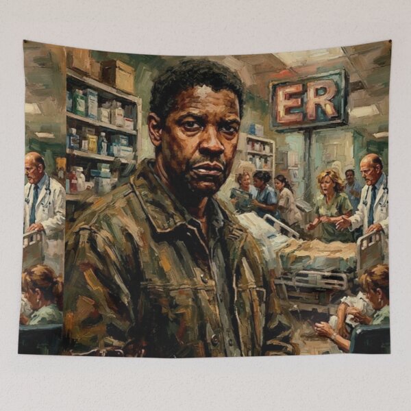Item preview, John Q Drama Fine Art Tribute designed and sold by Art's Diner.