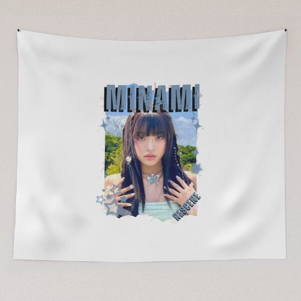 Item preview, Rescenee Minami Global Vocal KPOP Girl Group Black and White Collage Digital Art Portrait designed and sold by AJUNICE STUDIO.