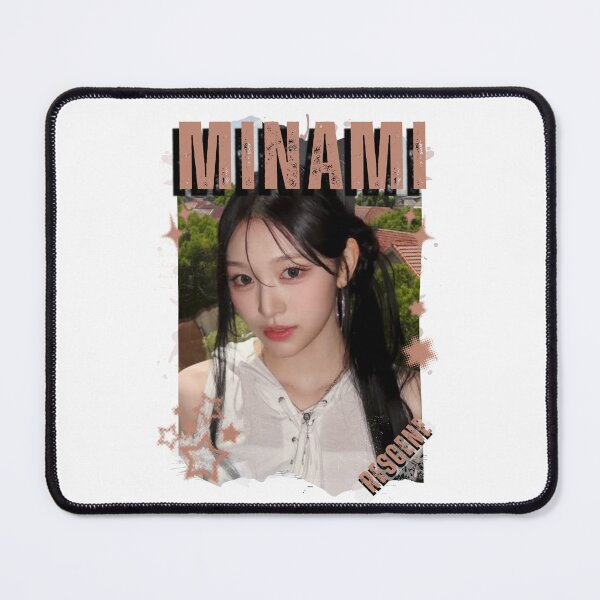 Item preview, Rescenee Minami Global Vocal KPOP Girl Group Black and White Collage Digital Art Portrait designed and sold by AJUNICE STUDIO.