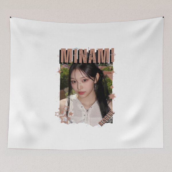 Item preview, Rescenee Minami Global Vocal KPOP Girl Group Black and White Collage Digital Art Portrait designed and sold by AJUNICE STUDIO.