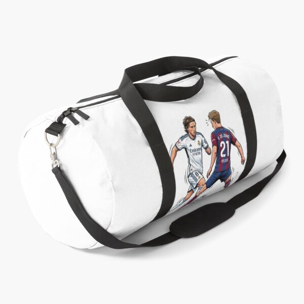 Item preview, Luka Modric vs Frenkie De Jong El Clasico Football Illustration Art designed and sold by annaarthk.