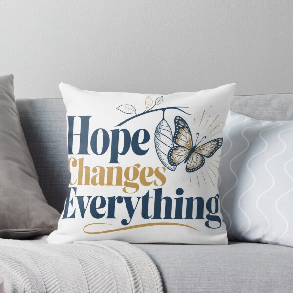 Item preview, Hope Changes Everything Christian Inspirational Quote Design for Faith designed and sold by Paltooproducts.
