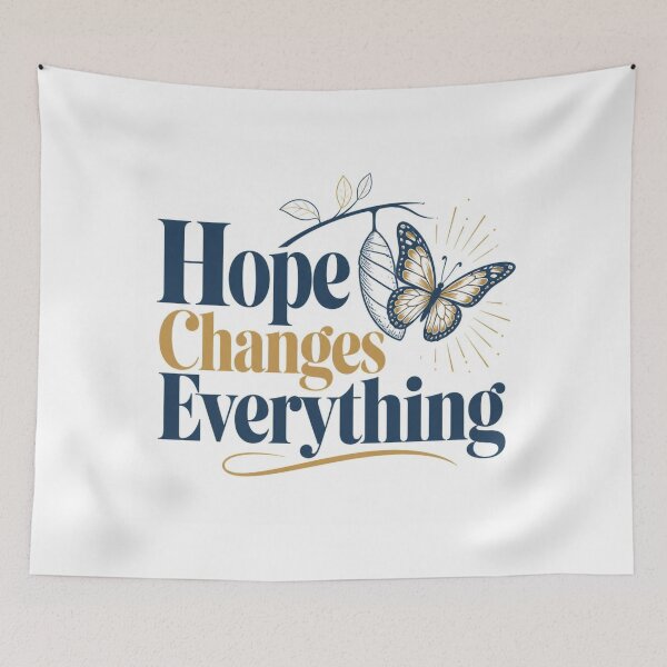 Item preview, Hope Changes Everything Christian Inspirational Quote Design for Faith designed and sold by Paltooproducts.