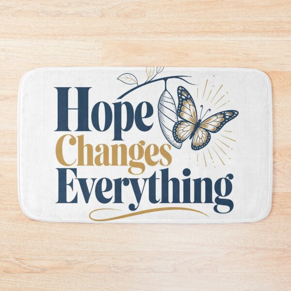 Item preview, Hope Changes Everything Christian Inspirational Quote Design for Faith designed and sold by Paltooproducts.