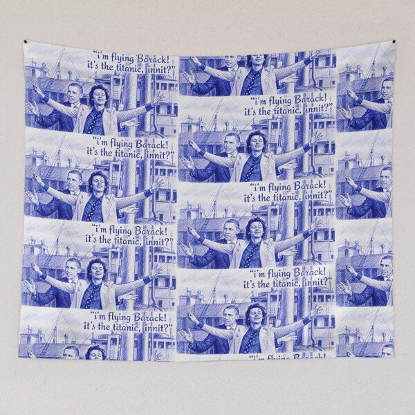 Item preview, Hobama - Hobama Is Real designed and sold by Snarky Threads.