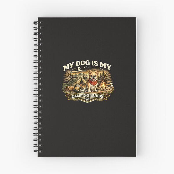 Item preview, My Dog is my Camping Buddy - Dog Camping Design designed and sold by Anti-Current Thing.