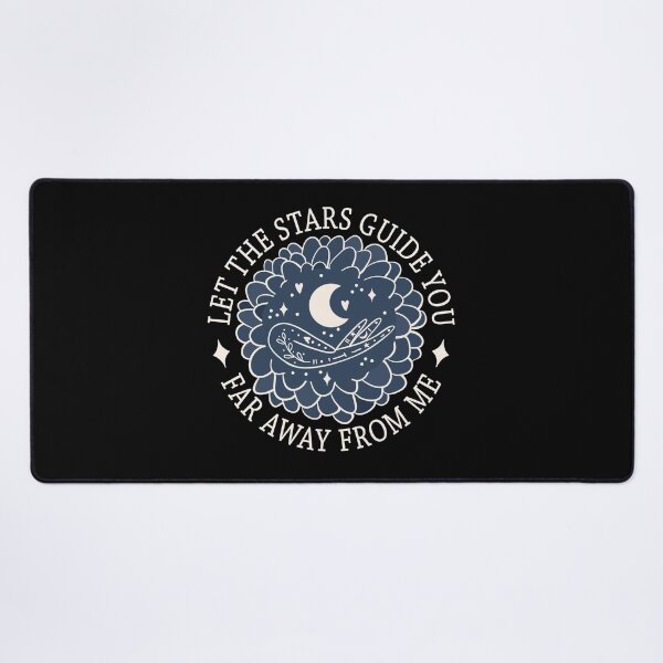 Item preview, Let The Stars Guide You Far Away From Me - Funny Sarcastic Celestial Badge designed and sold by the-Z3nith.