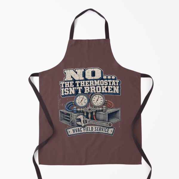 Item preview, No... The Thermostat Isn't Broken Funny HVAC Technician designed and sold by freshwear design.