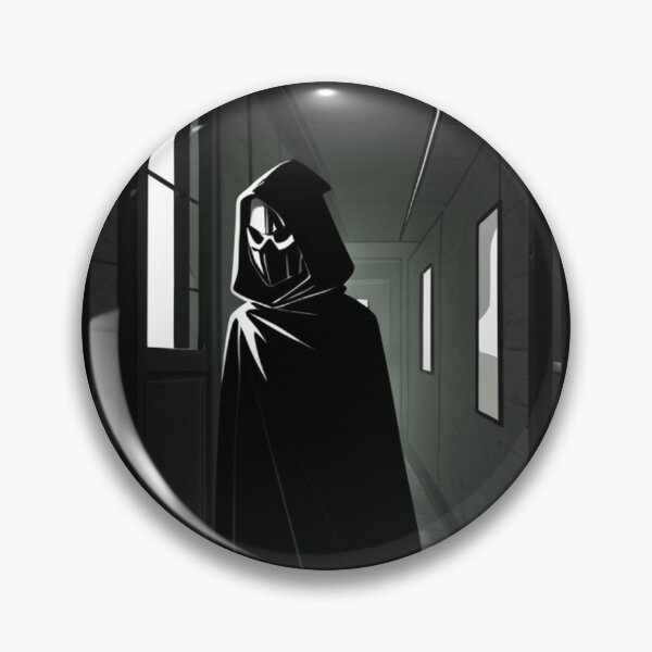 Item preview, Illustration - Masked Furtive Silhouette, Dark Comic Book Universe designed and sold by AnimeShin.