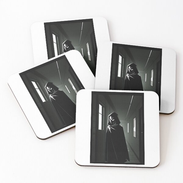 Item preview, Illustration - Masked Furtive Silhouette, Dark Comic Book Universe designed and sold by AnimeShin.