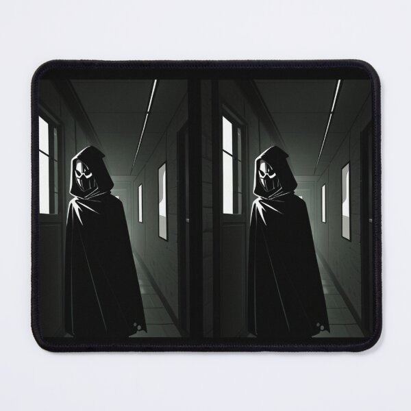 Item preview, Illustration - Masked Furtive Silhouette, Dark Comic Book Universe designed and sold by AnimeShin.