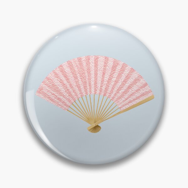 Item preview, Japanese Hand Fan - Seigaiha  designed and sold by sakurashorty.