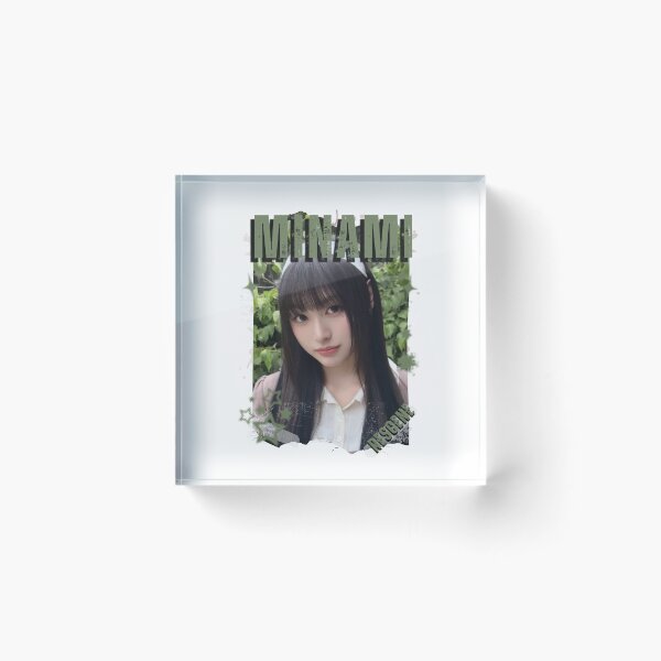 Item preview, Rescenee Minami Global Vocal KPOP Girl Group Black and White Collage Digital Art Portrait designed and sold by AJUNICE STUDIO.