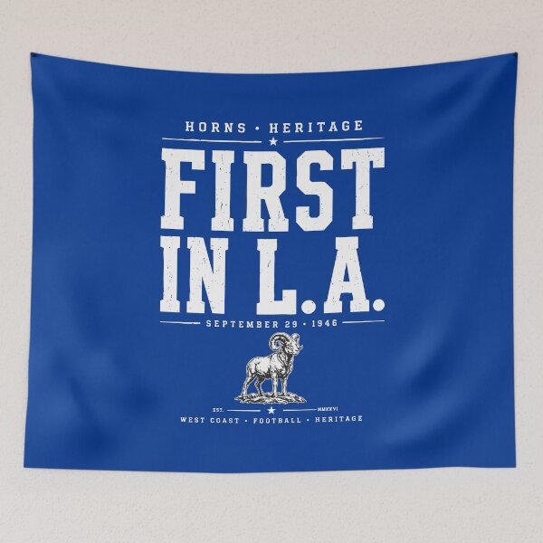 Item preview, First In LA 1946 — Vintage West Coast Football Heritage designed and sold by elcarnero.