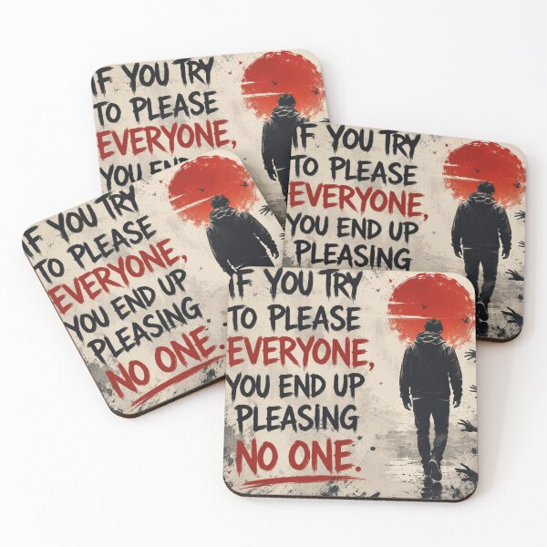 Item preview, Stop Pleasing Everyone Motivational Quote Art designed and sold by House of Mehalla.
