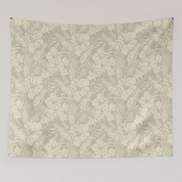 Item preview, Vintage Tropical Palm Seamless Pattern | Retro Palm Leaf Island Print designed and sold by SimpleVibeStudios.
