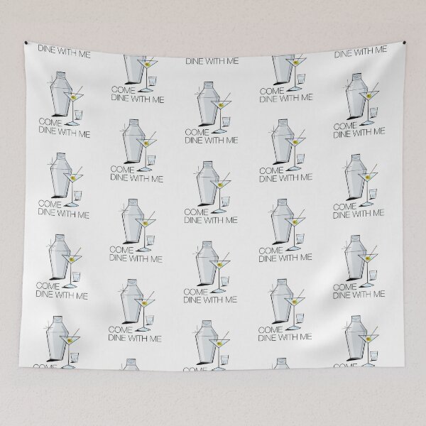 Item preview, Come Dine With Me III (on White) designed and sold by PawsitiveMum3.