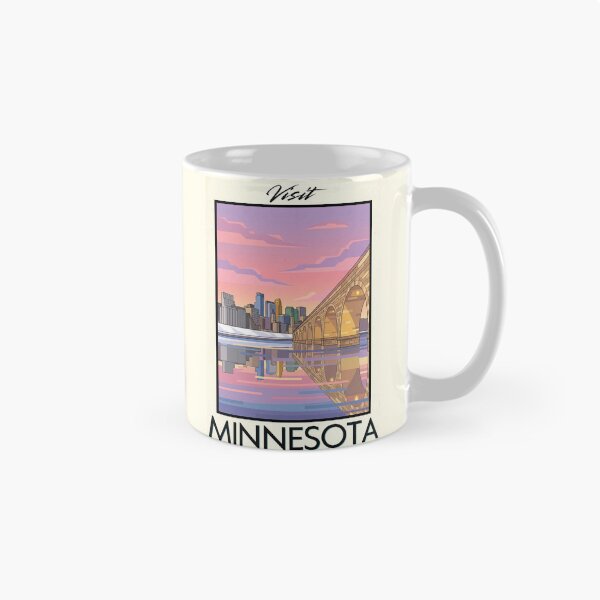 Item preview, Minnesota Scenic Vintage Style Travel Advert designed and sold by Dimensionality.
