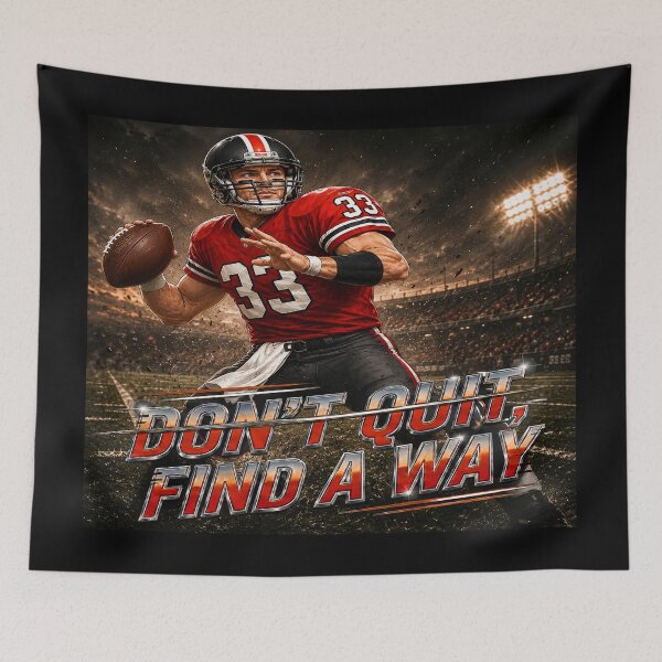Item preview, Quarterback-Find A Way designed and sold by Wynnercircle.