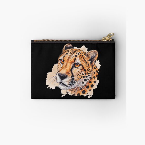Item preview, Big cats, watercolor look, cheetah head designed and sold by Kirei-Lily.
