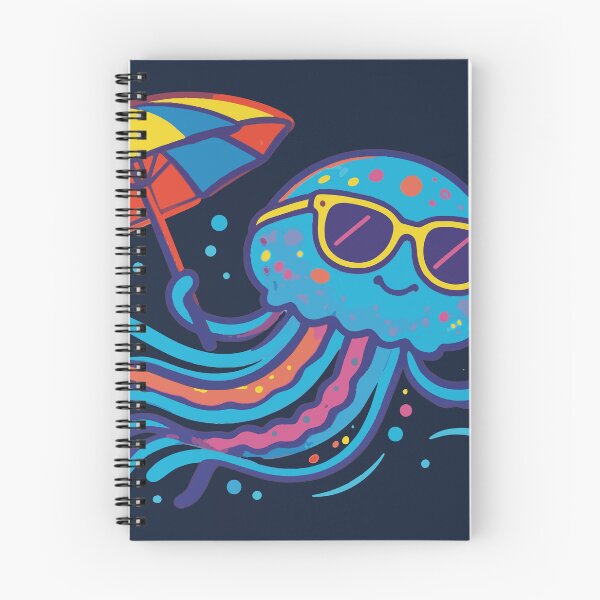 Item preview, Chilling Jellyfish with Sunglasses Beach Vacation Design designed and sold by chriswo-design.
