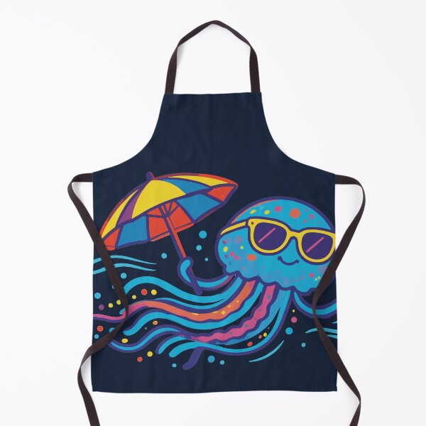 Item preview, Chilling Jellyfish with Sunglasses Beach Vacation Design designed and sold by chriswo-design.