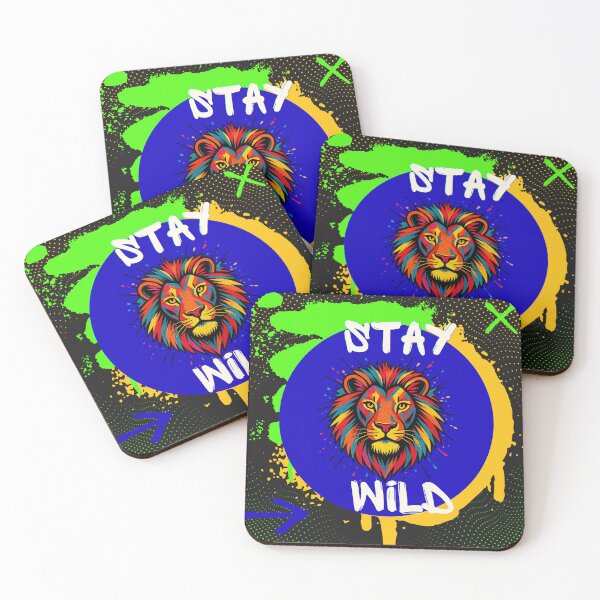 Item preview, STAY WILD designed and sold by MY COLORING DRAW.