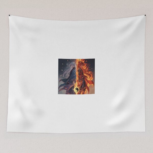 Item preview, "Fire and Ice - Yin Yang Warriors" designed and sold by YuuBlanked250.