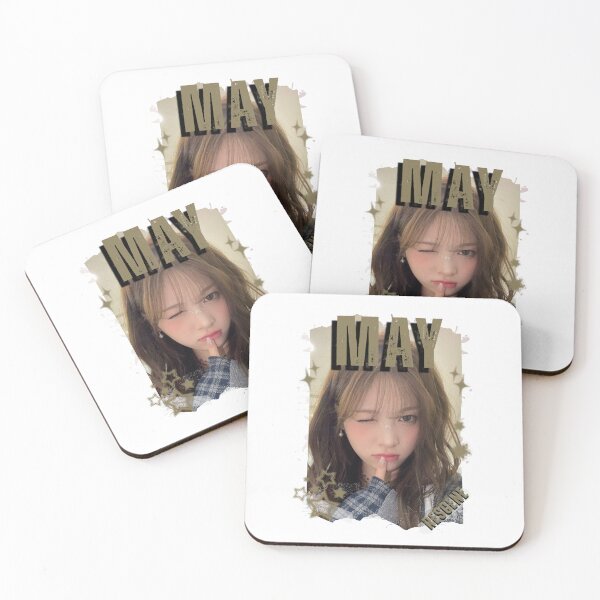 Item preview, Rescenee May Global Vocal KPOP Girl Group Black and White Collage Digital Art Portrait designed and sold by AJUNICE STUDIO.