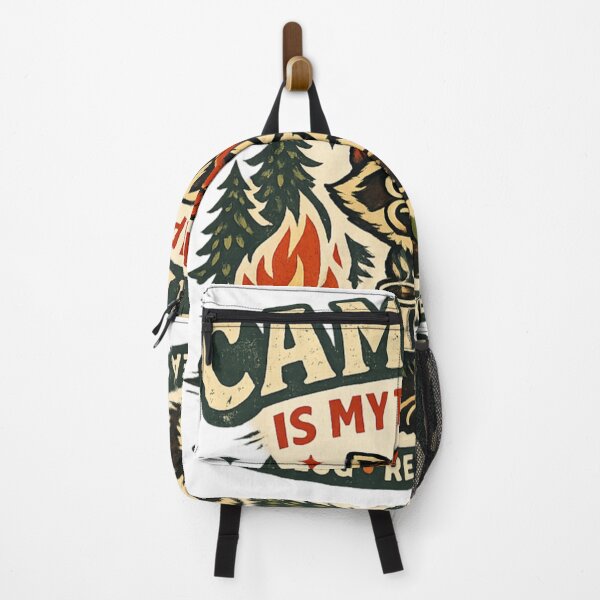 Item preview, Camping Is My Therapy Raccoon – Unplug Relax Repeat designed and sold by AMIR PRO .