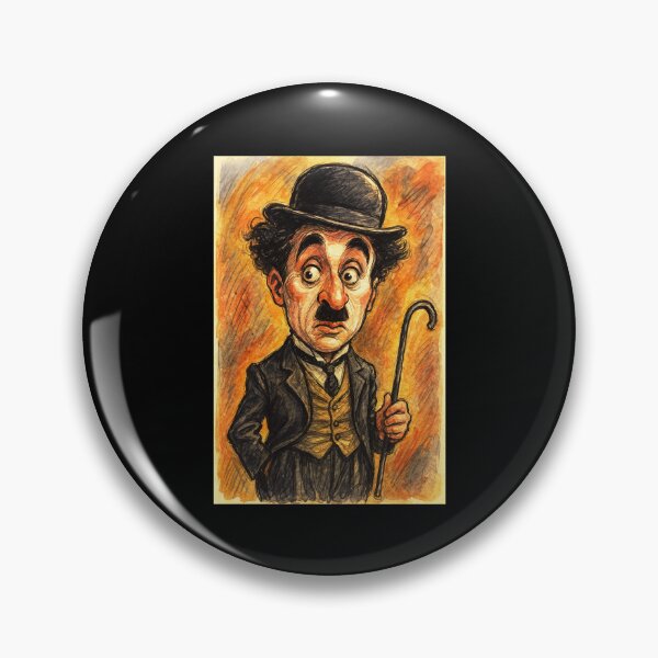 Artikelvorschau, Charlie Chaplin entworfen und verkauft von Sarcastic designs.