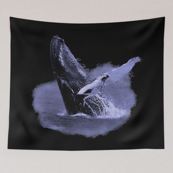 Item preview, Water texture, humpback whale in the sea designed and sold by Kirei-Lily.