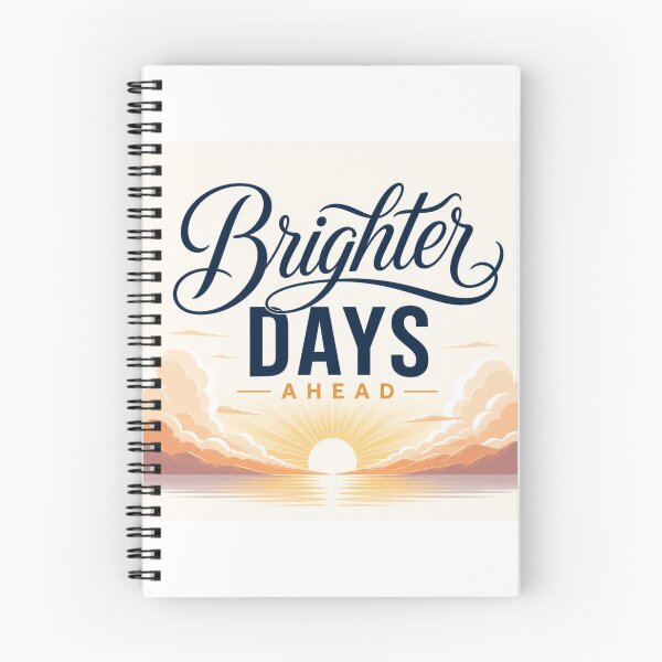 Item preview, Brighter Days Ahead Inspirational Christian Quote Design for Hope and Faith designed and sold by Paltooproducts.