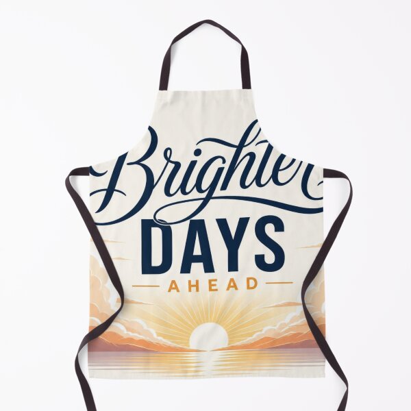 Item preview, Brighter Days Ahead Inspirational Christian Quote Design for Hope and Faith designed and sold by Paltooproducts.