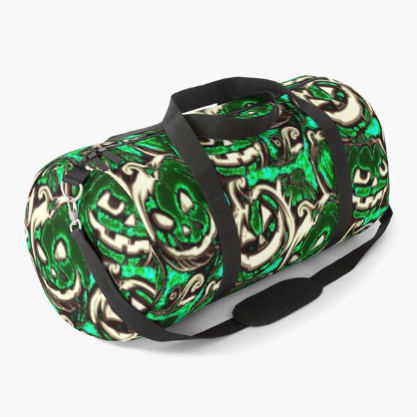 Item preview, Glowing Green Pumpkins Pattern designed and sold by Shy Fractal Designs.