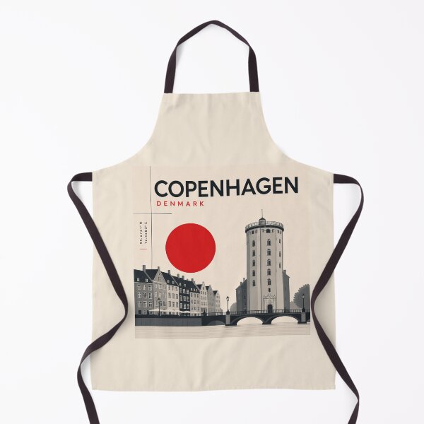 Item preview, Copenhagen swiss style poster designed and sold by CMYKStudio.