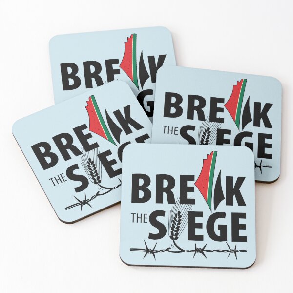 Item preview, Break the Siege Palestine Support Human Rights Freedom Design designed and sold by Hurriyyatee.