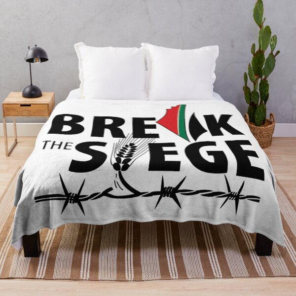 Item preview, Break the Siege Palestine Support Human Rights Freedom Design designed and sold by Hurriyyatee.