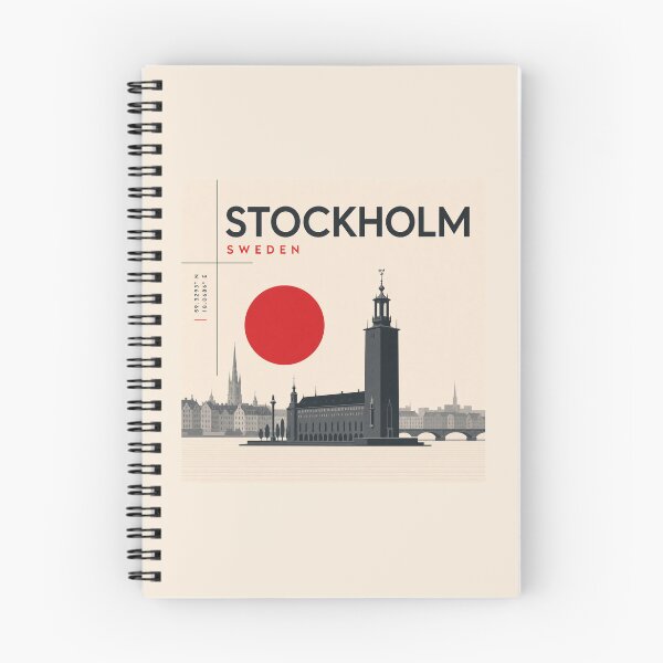 Item preview, Stockholm swiss style poster designed and sold by CMYKStudio.