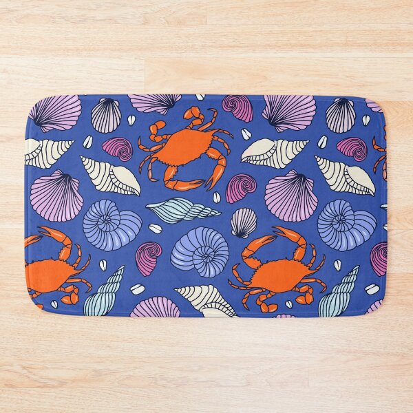 Item preview, Crabs & Seashells designed and sold by Elizabeth Weglein.