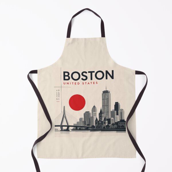 Item preview, Boston swiss style poster designed and sold by CMYKStudio.
