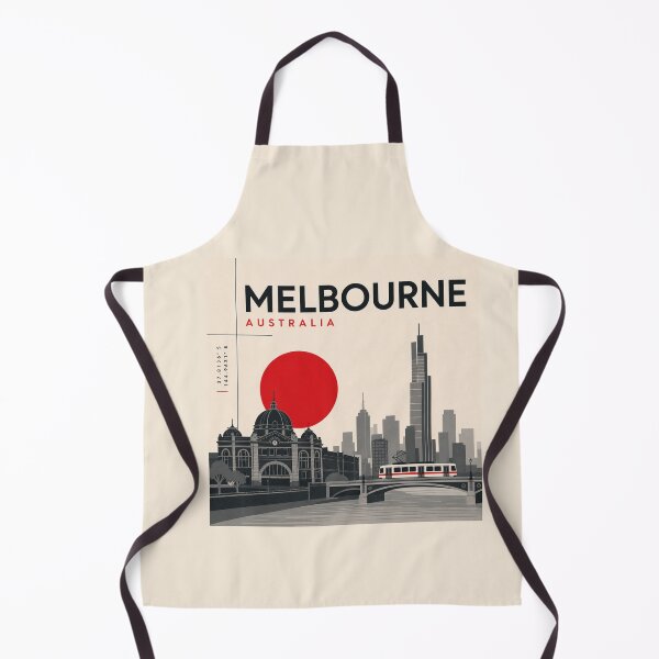 Item preview, Melbourne swiss style poster designed and sold by CMYKStudio.