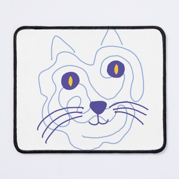 Item preview, abstract cat designed and sold by indicolite1.