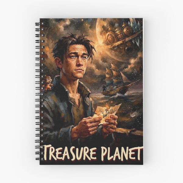 Item preview, Treasure Planet Sci-Fi Adventure Fine Art Tribute designed and sold by Art's Diner.