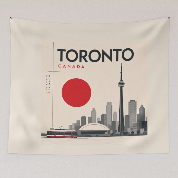 Item preview, Toronto swiss style poster designed and sold by CMYKStudio.