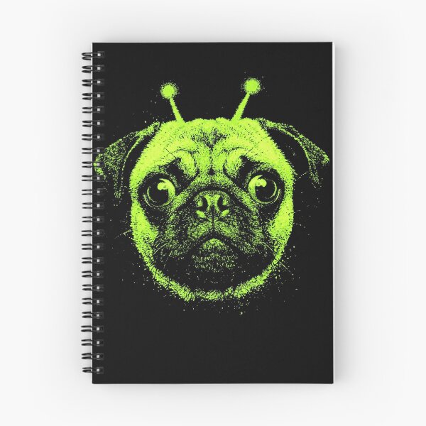 Item preview, Y2K Alien Pug Halloween Spooky Dog designed and sold by d247.