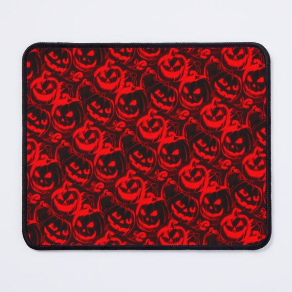 Item preview, Glowing Red Pumpkins Pattern designed and sold by Shy Fractal Designs.