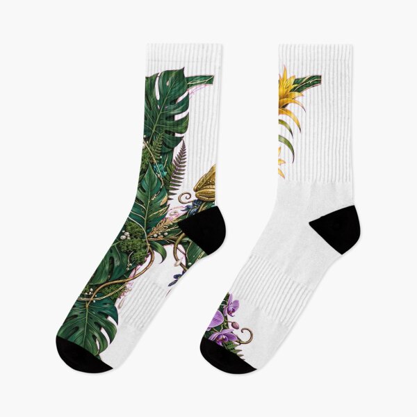 Item preview, Tropical Letter K - Golden Frog and Yellow Bromeliads designed and sold by FantasyPearl.