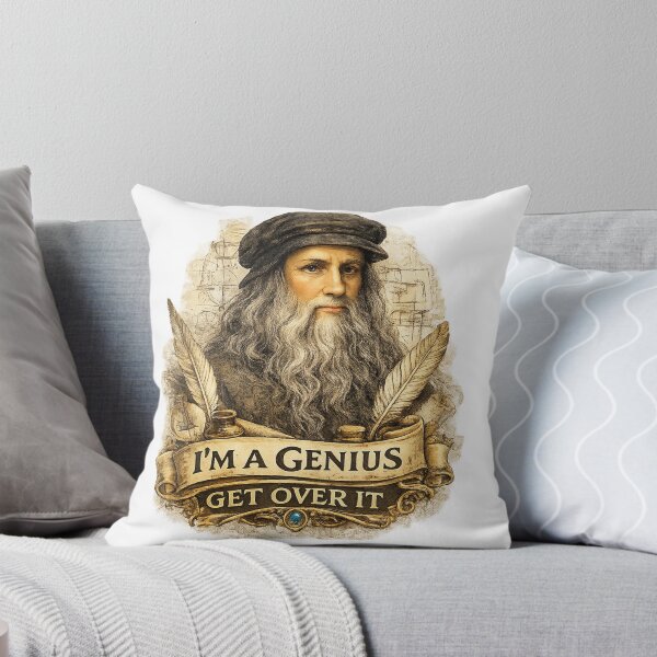 Item preview, Leonardo Da Vinci Genius designed and sold by MixPhoneCases.