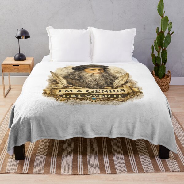Item preview, Leonardo Da Vinci Genius designed and sold by MixPhoneCases.